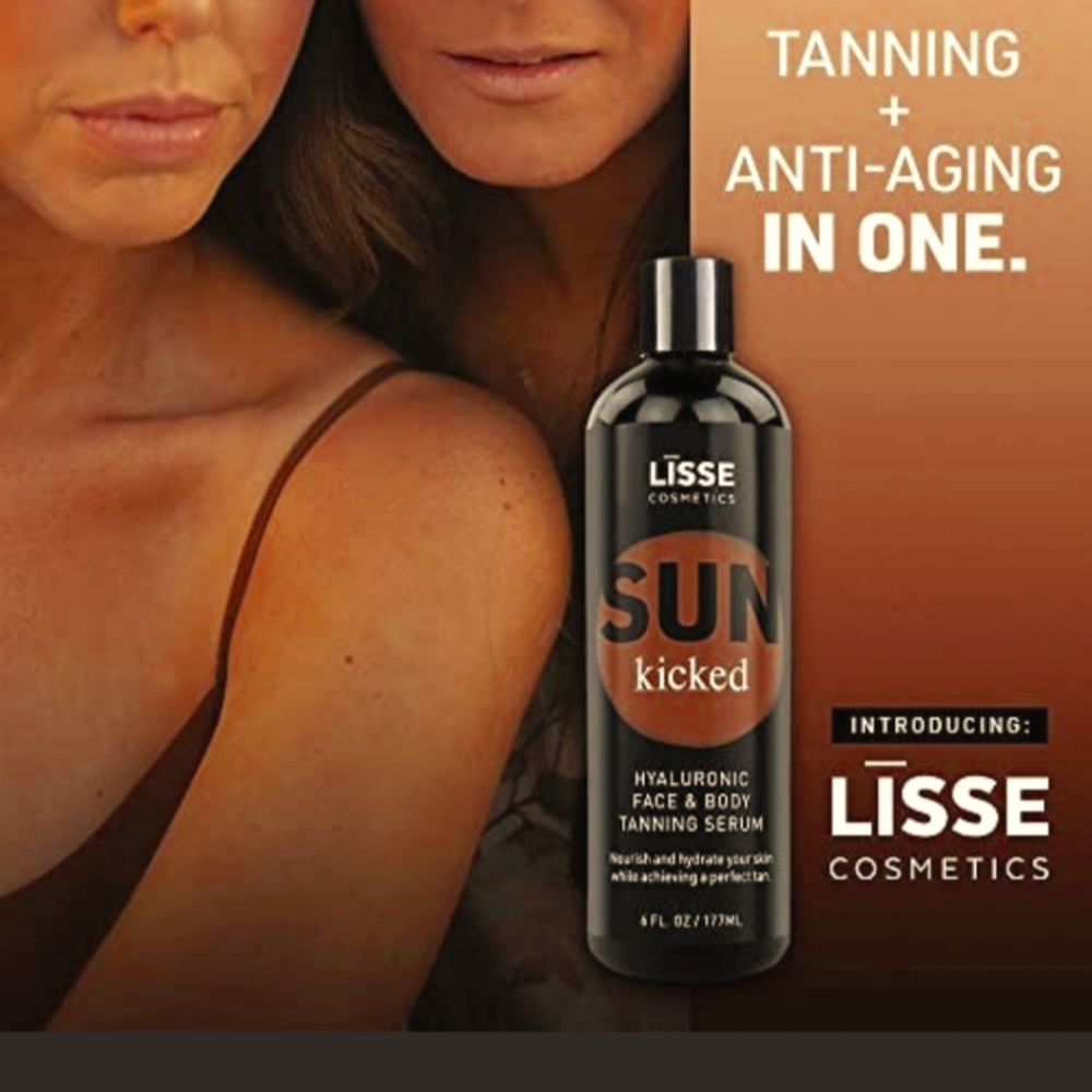Lisse Cosmetics Sunkicked tanning serum